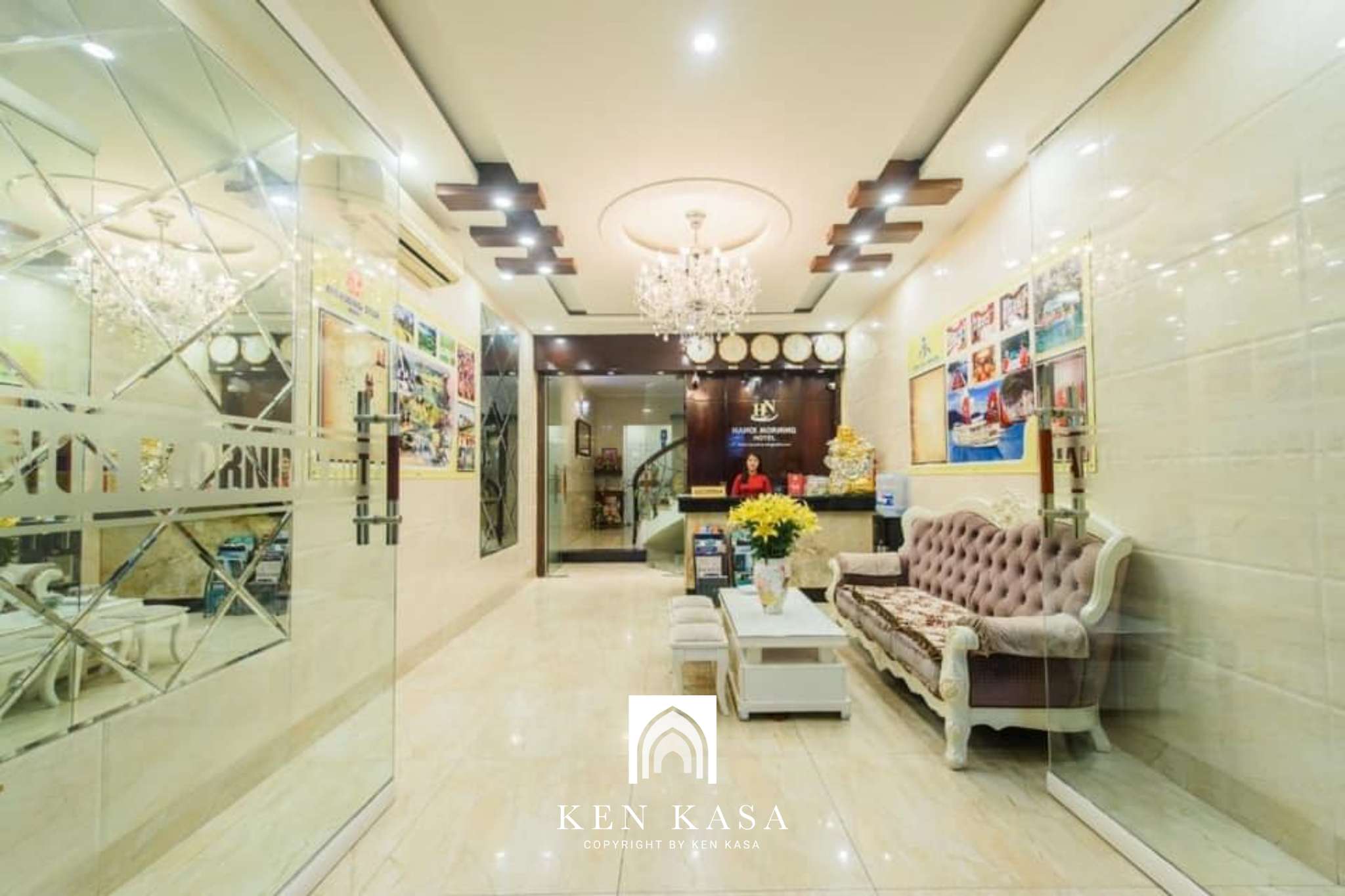 Thiết kế khu vực sảnh tại khách sạn